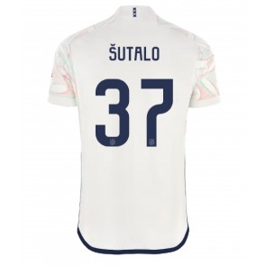 Ajax Josip Sutalo #37 Bortatröja 2023-24 Kortärmad